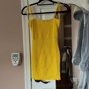Yellow Bodycon Dress